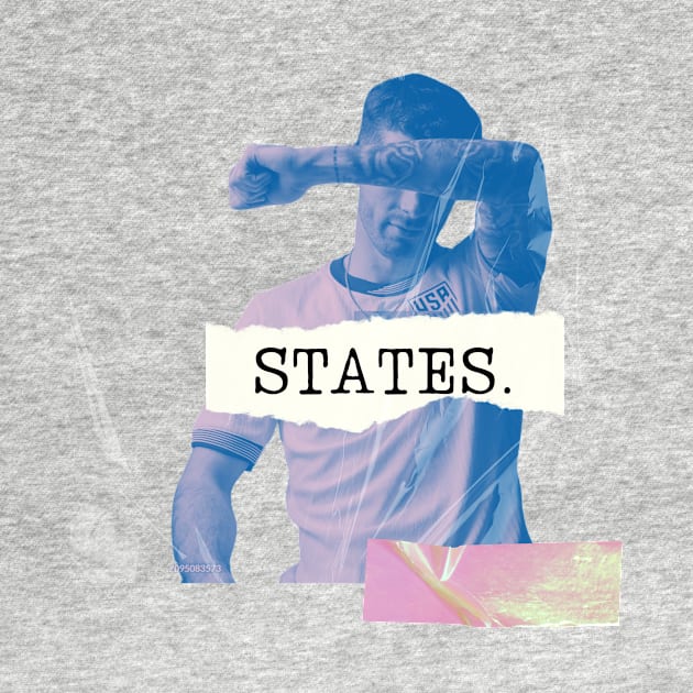 STATES. Christian Pulisic United States Mens Soccer Olympics by BideniGuess